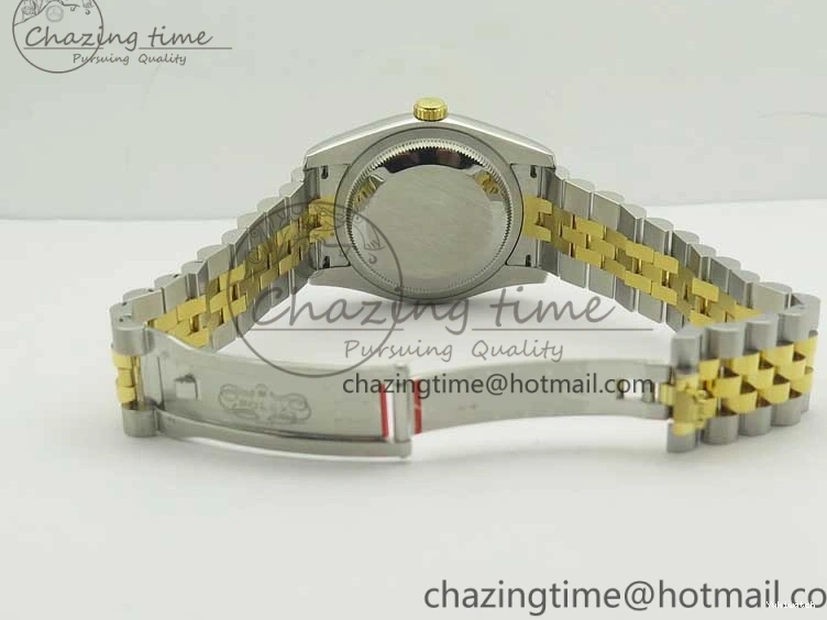 YG Stick Silver Bracelet on SS 126233 Markers ARF Jubilee Dial SS DateJust Best Edition 36 YG 1:1 SH3135 0505